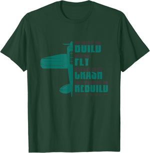 RC Test Pilot Model Plane Pilot Model Flight T-Shirt - T-Shirt | Forest