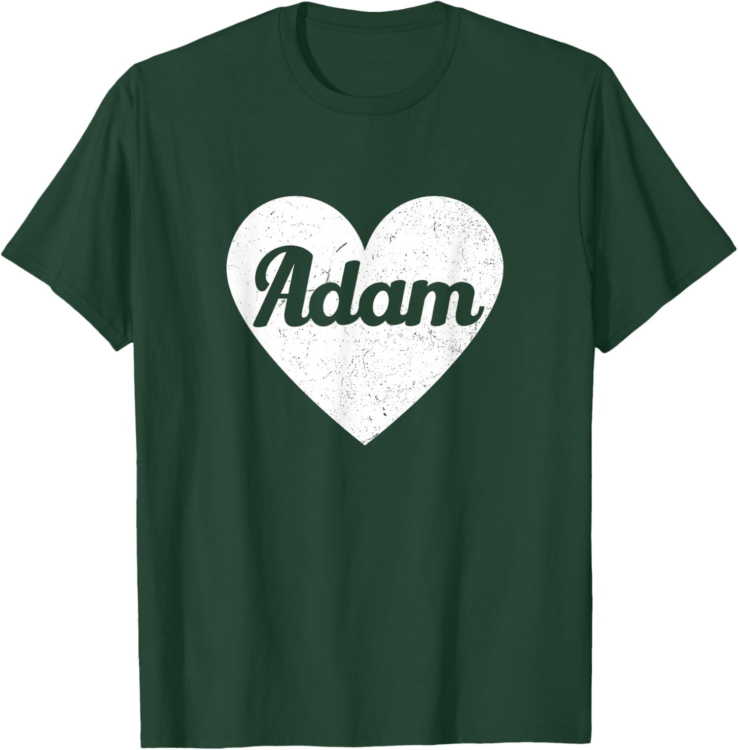 I Heart Adam - First Names And Hearts, I Love Adam T-Shirt - T-Shirt | Forest