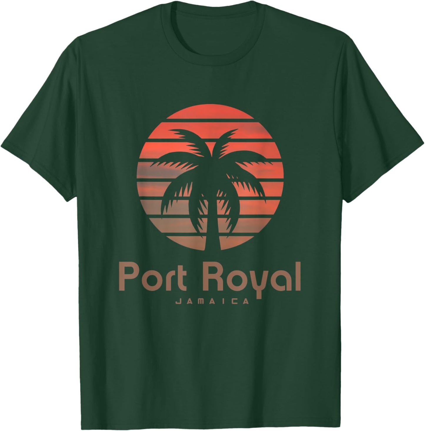 Port Royal Jamaica Travel Vacation T-Shirt - T-Shirt | Forest