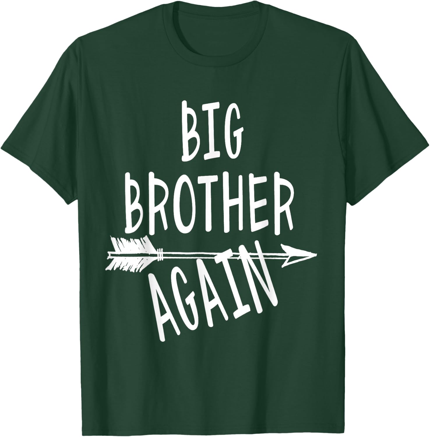 Big Brother Again for Boys with Arrow Funny 2023 T-Shirt - T-Shirt | Forest