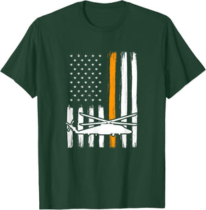 Thin Orange Line Search And Rescue - Retired Coast Guard T-Shirt - T-Shirt | Forest