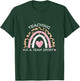 Teaching Is A Team Sport, RAINBOW DESIGN T-Shirt - T-Shirt | Forest