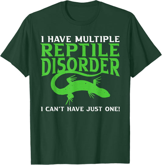 Funny Reptile Women Bearded Dragon Crested Gecko Pet T-Shirt - T-Shirt | Forest