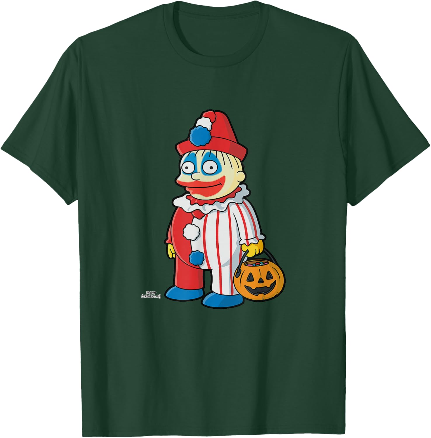 The Simpsons Ralph Clown Treehouse of Horror Halloween T-Shirt - T-Shirt | Forest