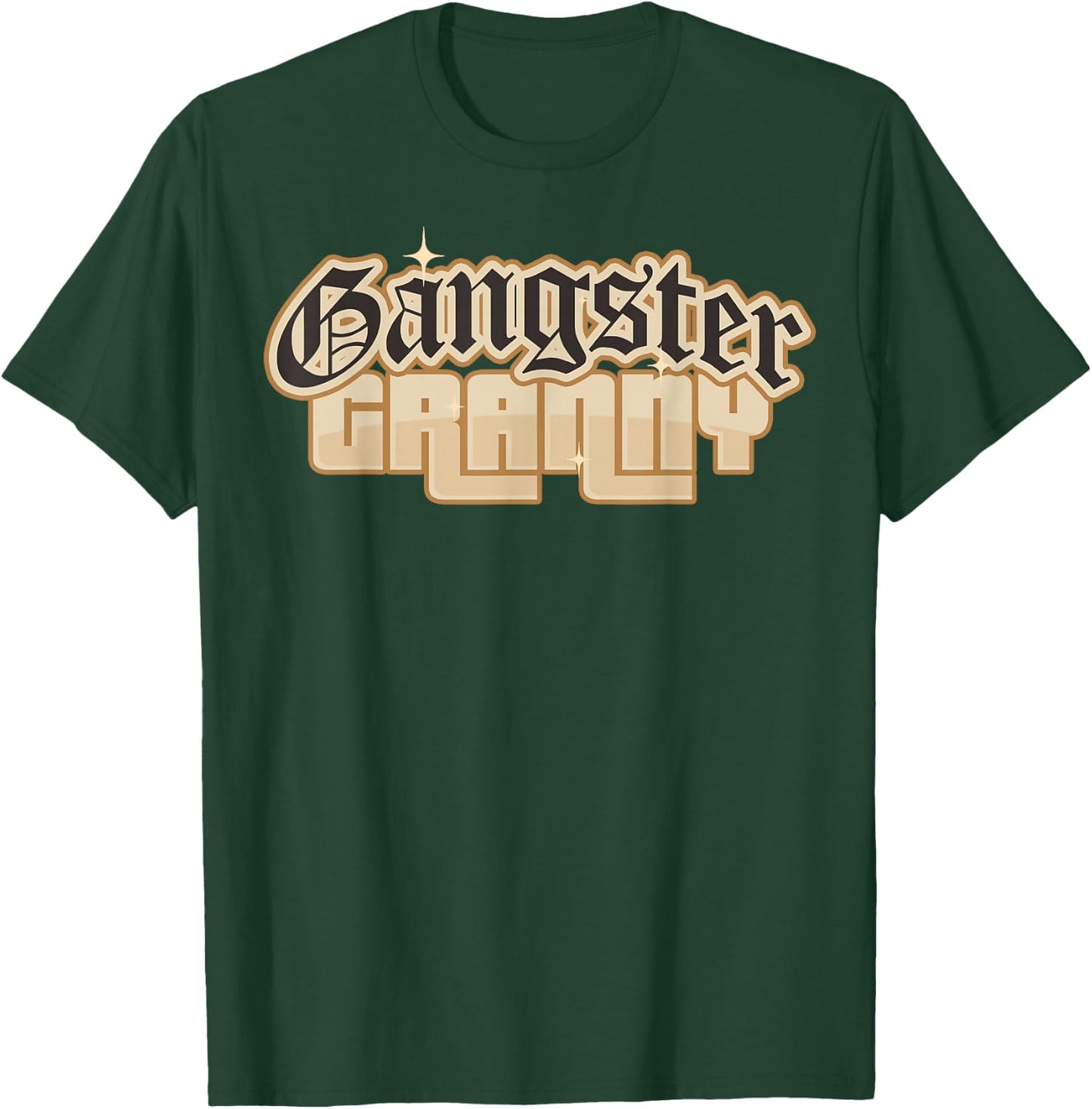 Emo Gangsta Granny Gangster Grandmother for Grandma Grammy T-Shirt - T-Shirt | Forest