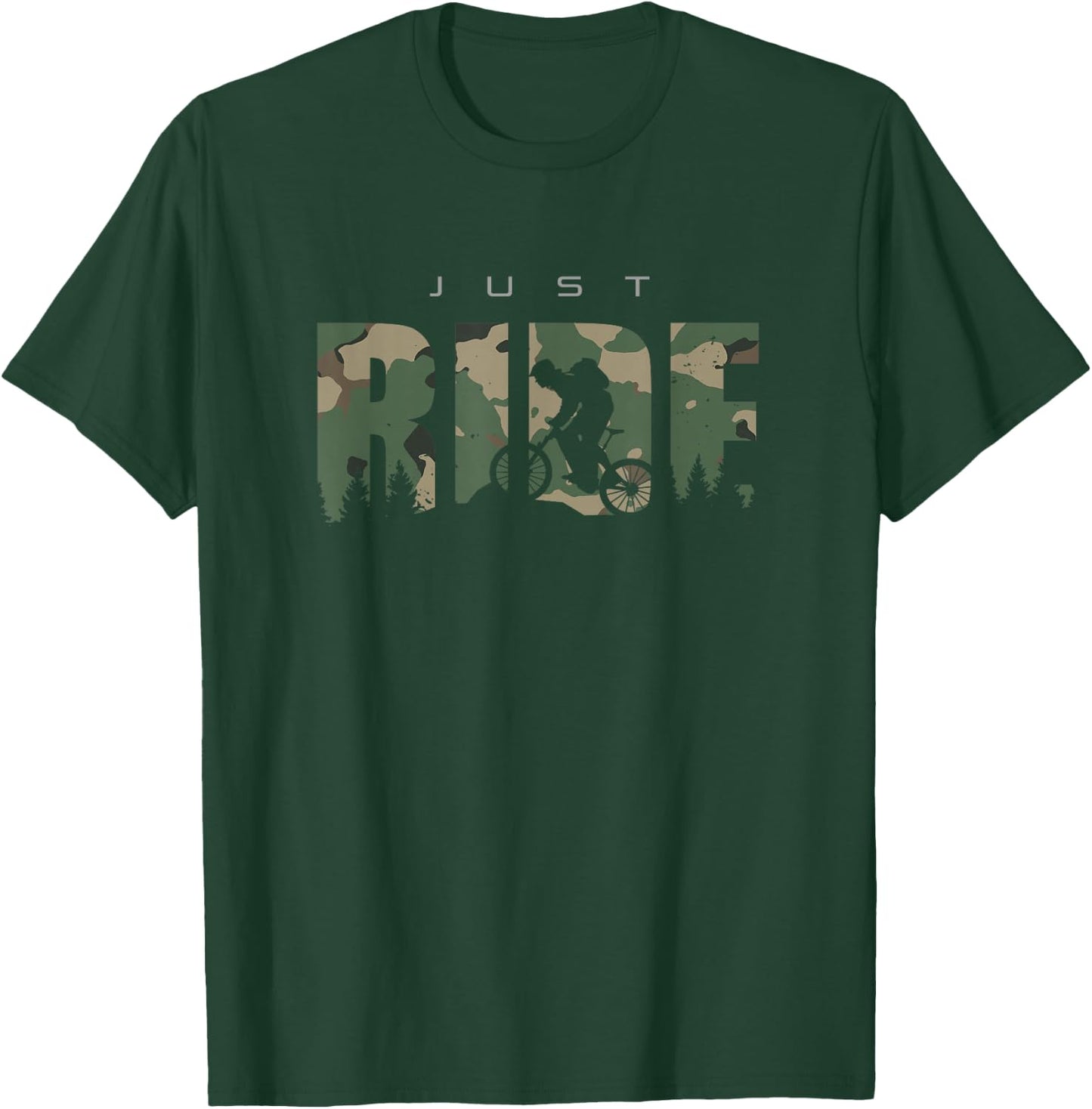 MTB Mountain Bike Apparel - MTB Mountain Bike T-Shirt - T-Shirt | Forest