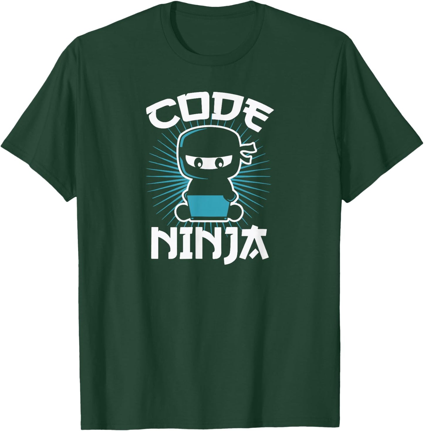 Code Ninja Programmer Coder Computer Programming Coding T-Shirt - T-Shirt | Forest