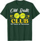 Old Balls Club Tennis 50 Years Awesome 50th Birthday Men T-Shirt - T-Shirt | Forest