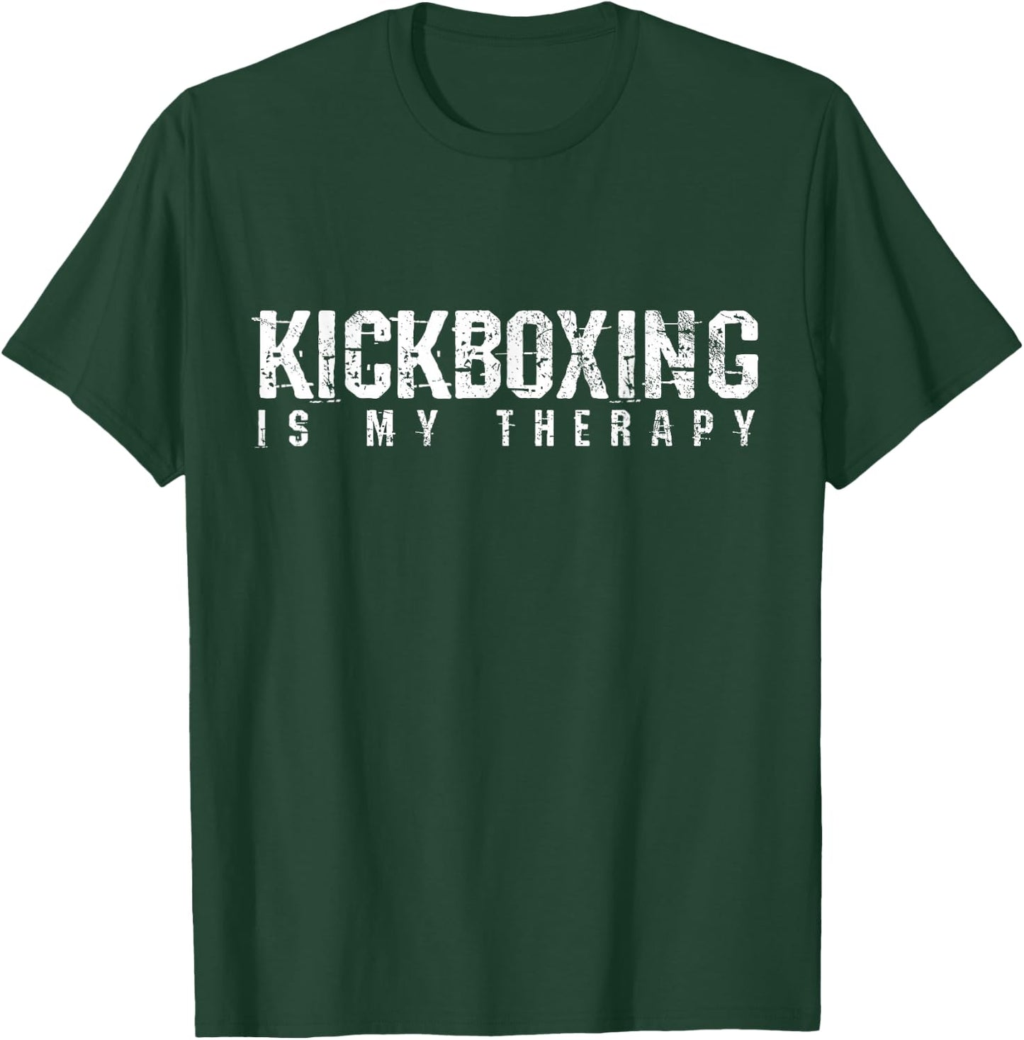 Kickboxing Boxing Material Arts Gift T-Shirt - T-Shirt | Forest