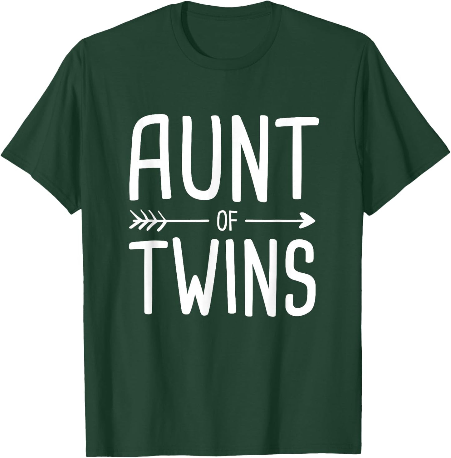 Aunt of Twins T-Shirt - T-Shirt | Forest