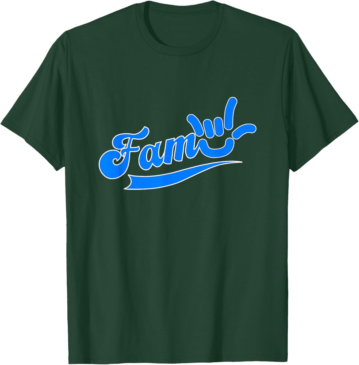 FamILY - I Love You ASL ILY T-Shirt - T-Shirt | Forest