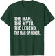 The Man The Myth The Legend The Man of Honor, Wedding T-Shirt - T-Shirt | Forest