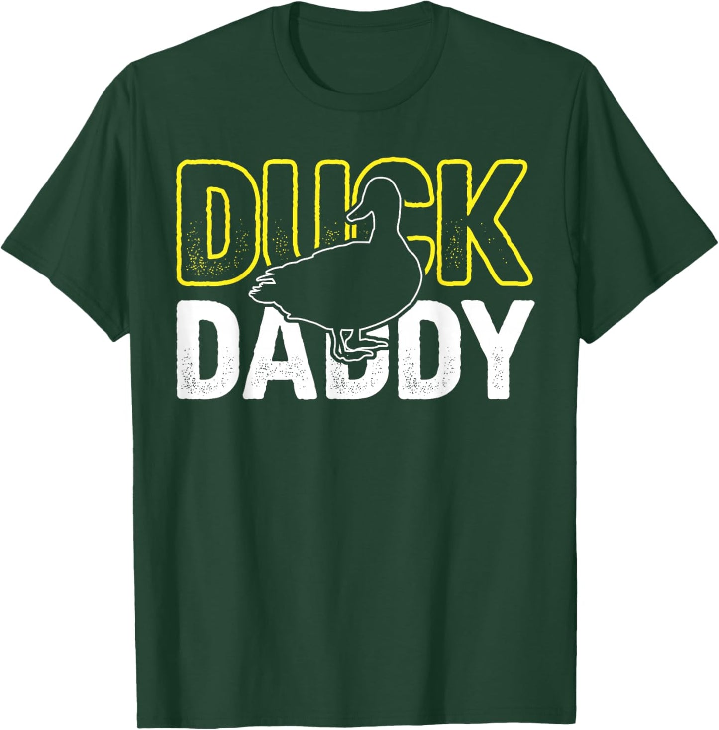 Fathers Day Humor Rubber Ducks Lover Funny Duck Daddy Humor Duck T-Shirt - T-Shirt | Forest