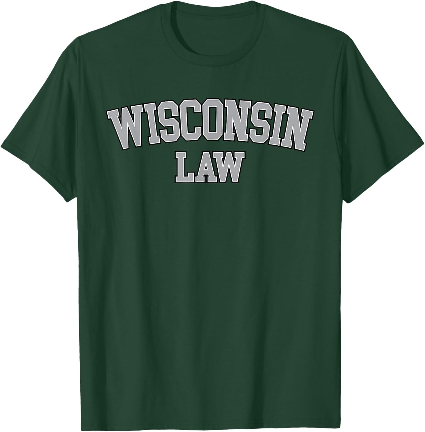 Wisconsin Lawyer, Attorney Bar Graduate School Law Gift T-Shirt - T-Shirt | Forest