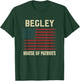 BEGLEY Last Name Surname American Flag Family T-Shirt - T-Shirt | Forest