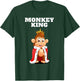 Monkey King | Boys Monkey | Monkey T-Shirt - T-Shirt | Forest