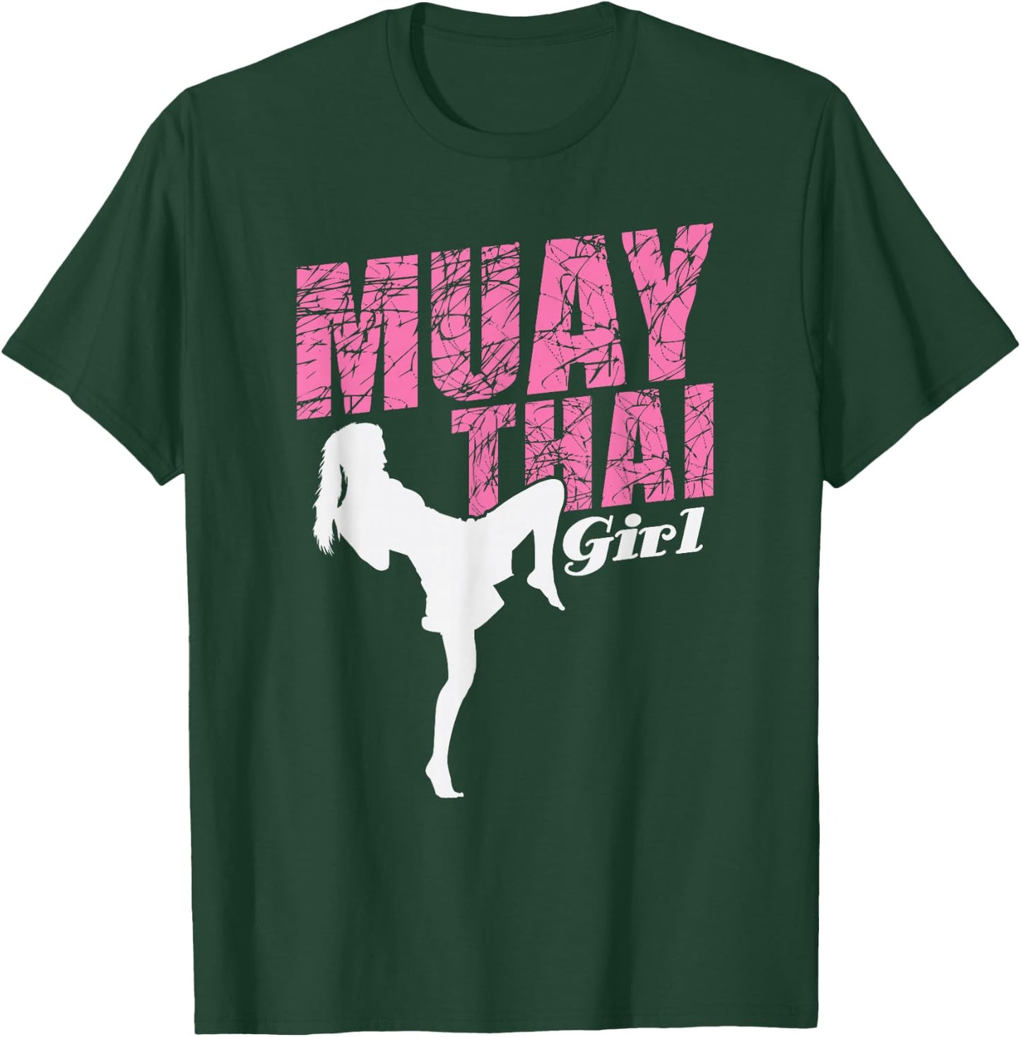 Muay Thai Girl T-Shirt - T-Shirt | Forest
