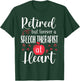 Retired Speech Therapist Shirt Retired 2024 Retirement Gifts T-Shirt - T-Shirt | Forest