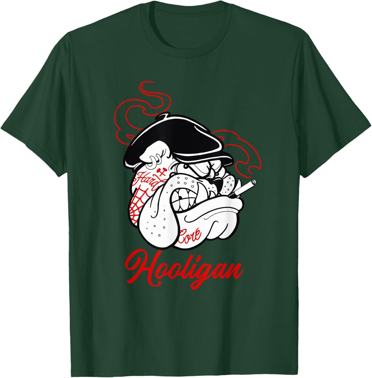 New York Hardcore Bulldog Hooligan Street Punk Revolution Women T-Shirt - T-Shirt | Forest