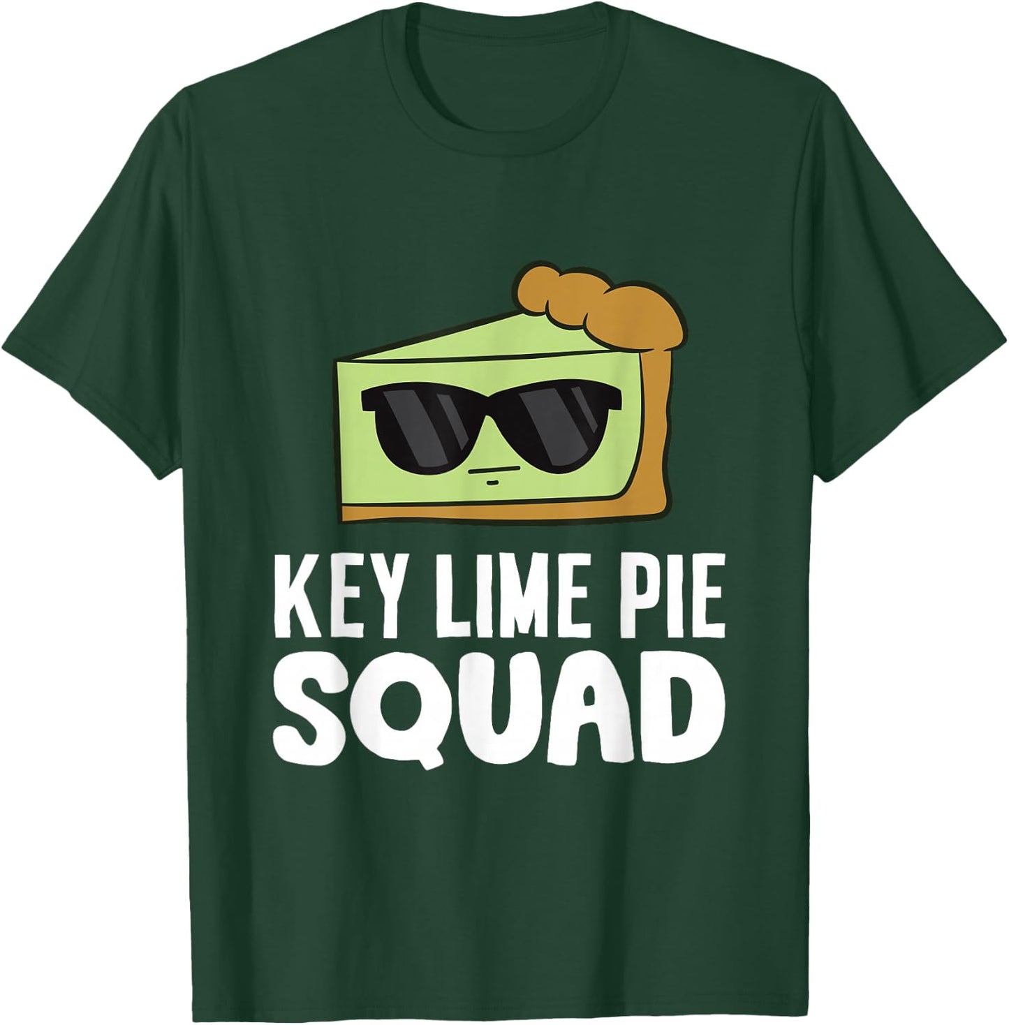 Key Lime Pie Squad Funny Key Lime Pie T-Shirt - T-Shirt | Forest