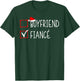 Fiance Fiancee Engaged Couples Matching Christmas Engagement T-Shirt - T-Shirt | Forest