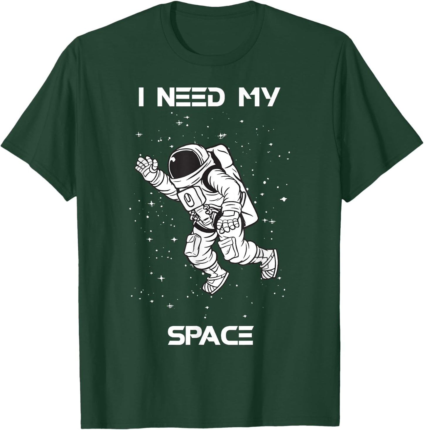 Solar System Astronaut Universe Stars T-Shirt - T-Shirt | Forest