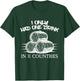 Drinking Around the World Adult Vacation Showcase 11 Country T-Shirt - T-Shirt | Forest