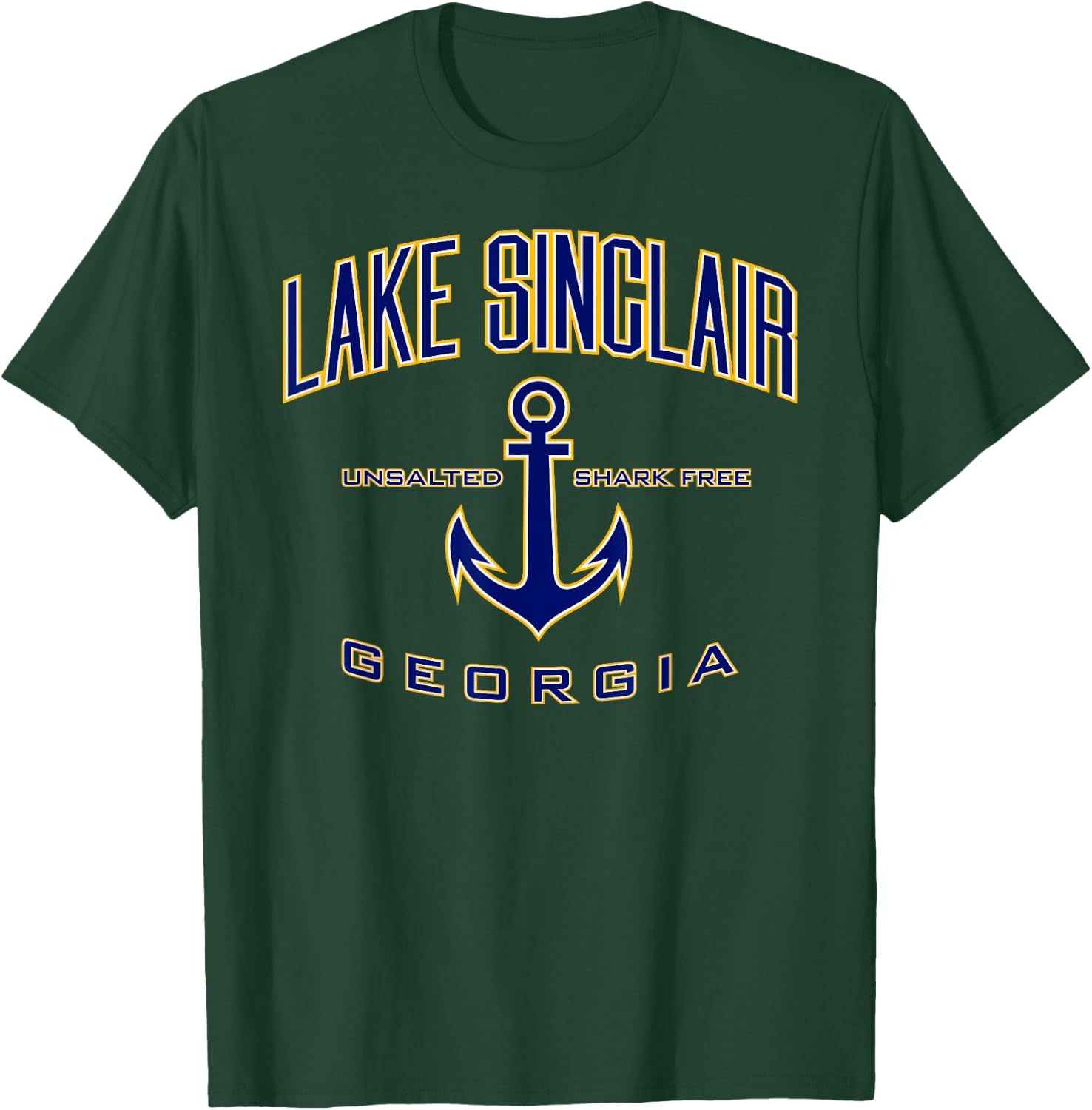 Lake Sinclair Shirt , Men, Girls & Boys T-Shirt - T-Shirt | Forest