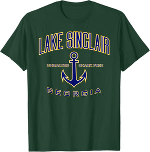 Lake Sinclair Shirt , Men, Girls & Boys T-Shirt - T-Shirt | Forest