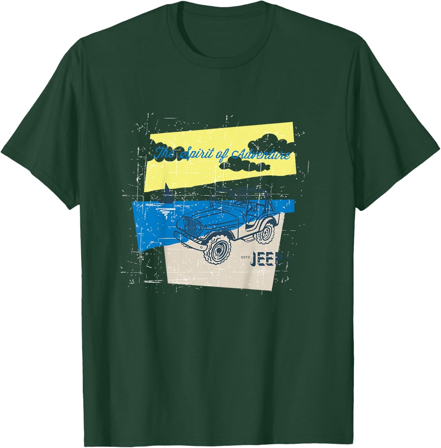 Kids Jeep Spirit of Adventure T-Shirt - T-Shirt | Forest
