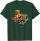 Cute Love Texas State Cactus Sunflower T-Shirt - T-Shirt | Forest