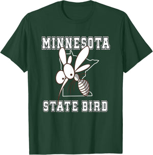 Minnesota State Bird Mosquitoes T-Shirt - T-Shirt | Forest