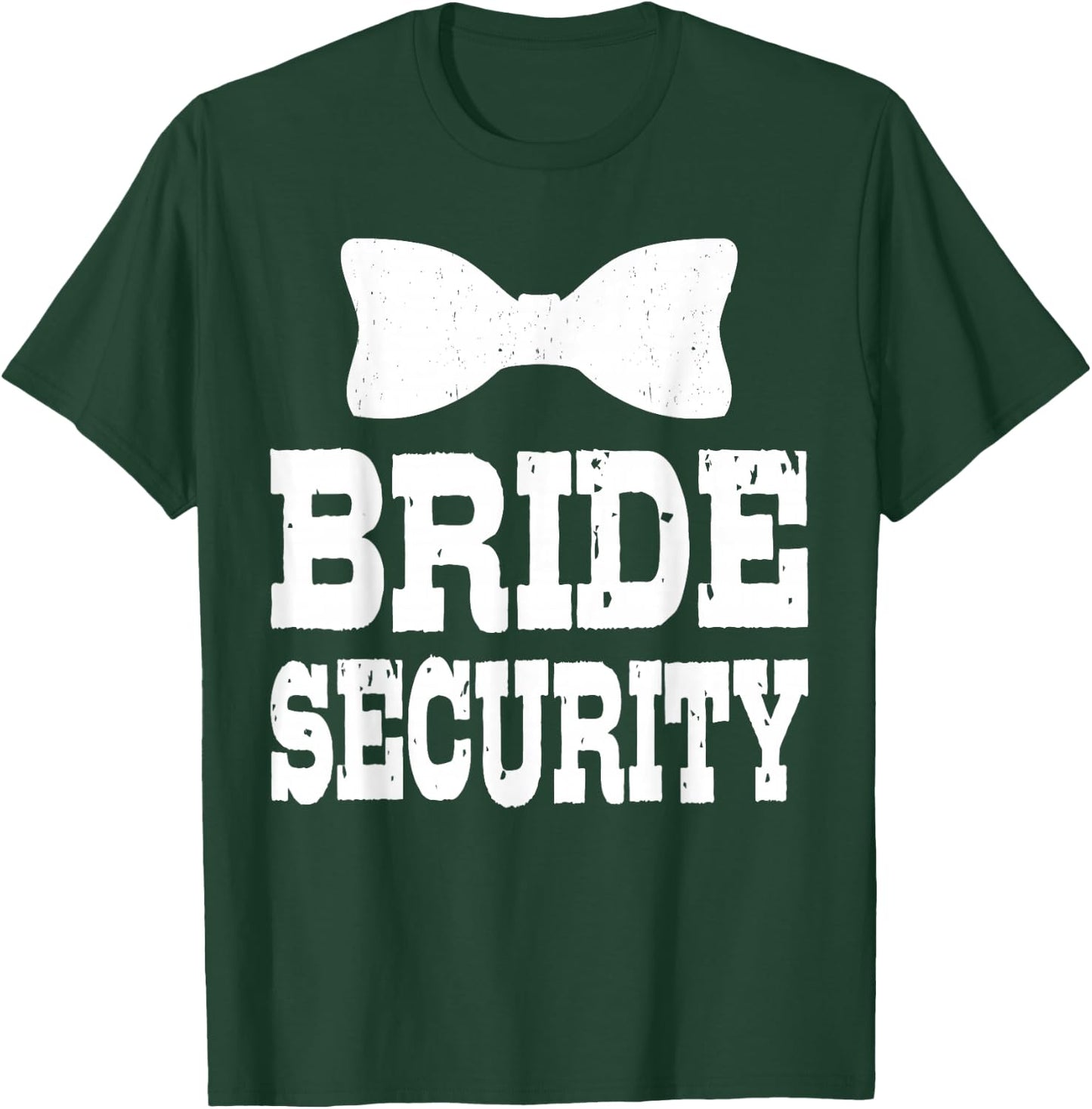 Bachelorette Bride Security Funny Kids Wedding Party Married T-Shirt - T-Shirt | Forest