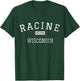 Racine Wisconsin WI Vintage T-Shirt - T-Shirt | Forest