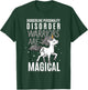 Borderline Personality Disorder Warrior EUPD Unicorn Lover T-Shirt - T-Shirt | Forest