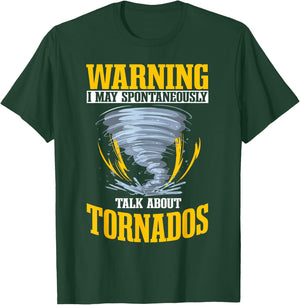 Meteorologist Tornado Weather Forecaster Meteorology T-Shirt - T-Shirt | Forest