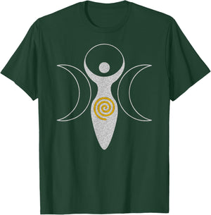 Mother Earth Gaya Trinity Goddess 1 - Fan Fun T-Shirt - T-Shirt | Forest