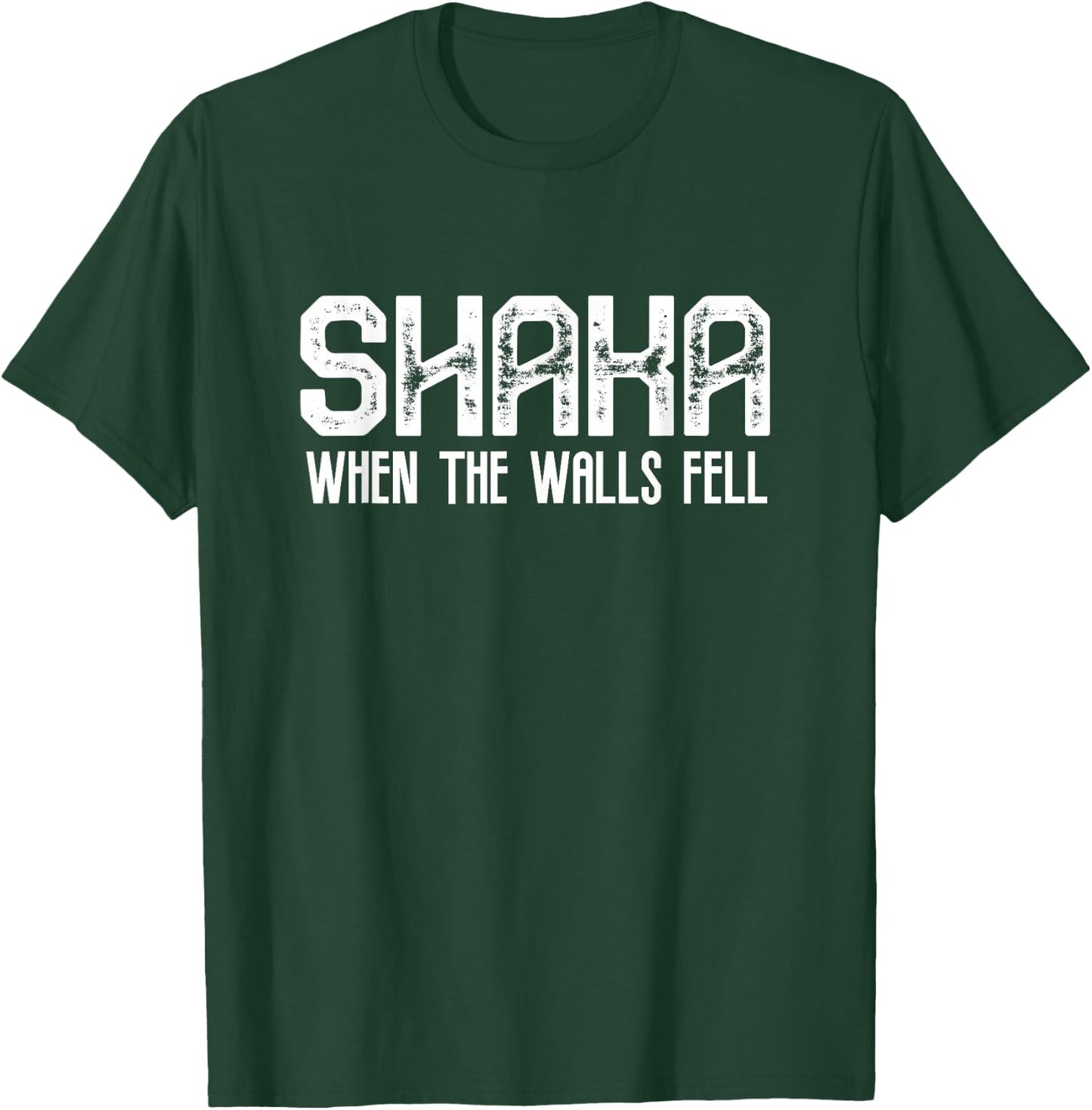 Shaka When The Walls Fell. Hawaiian Greetings Alien Language T-Shirt - T-Shirt | Forest