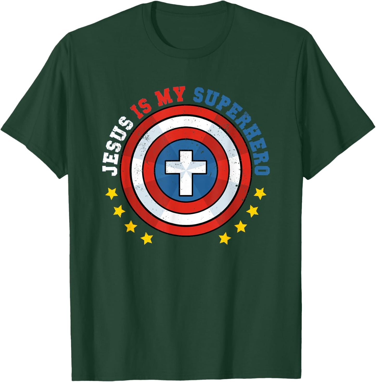 Jesus Is My Superhero Luke 19:10 He Came To Save The Lost T-Shirt - T-Shirt | Forest