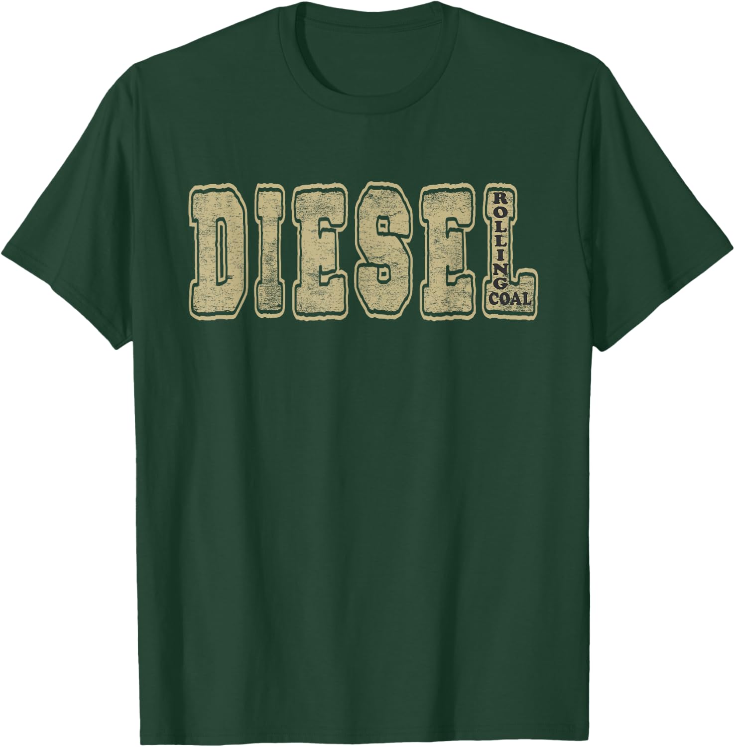 Diesel Rolling Coal - Funny Diesel Truck T-Shirt - T-Shirt | Forest