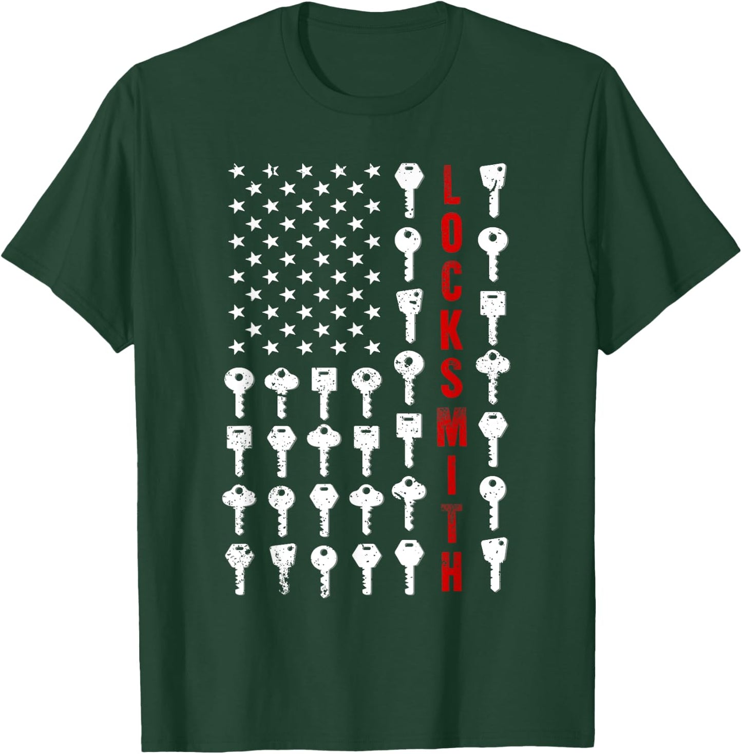 Funny Locksmith Art Women Professional Lock Picker T-Shirt - T-Shirt | Forest