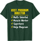 Assistant Program Director Miracle Worker Ninja Funny Gift T-Shirt - T-Shirt | Forest