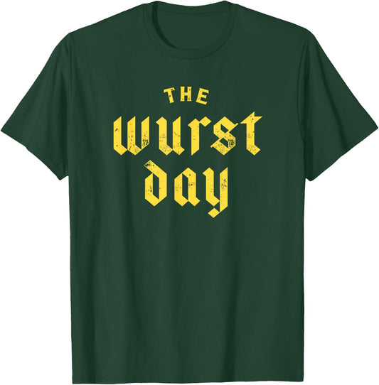 Bratwurst Sausage Oktoberfest Fest Wurst Day Funny T-Shirt - T-Shirt | Forest