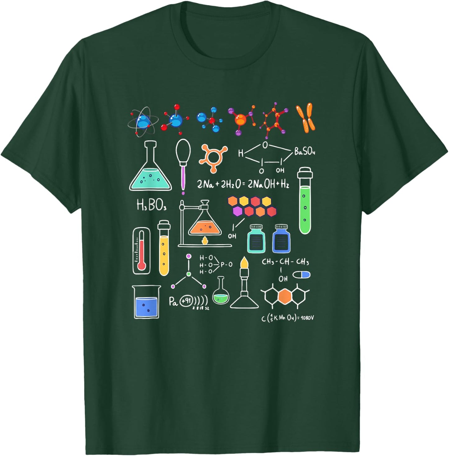 Physics Science Maths Chemistry Nerd Gift T-Shirt - T-Shirt | Forest