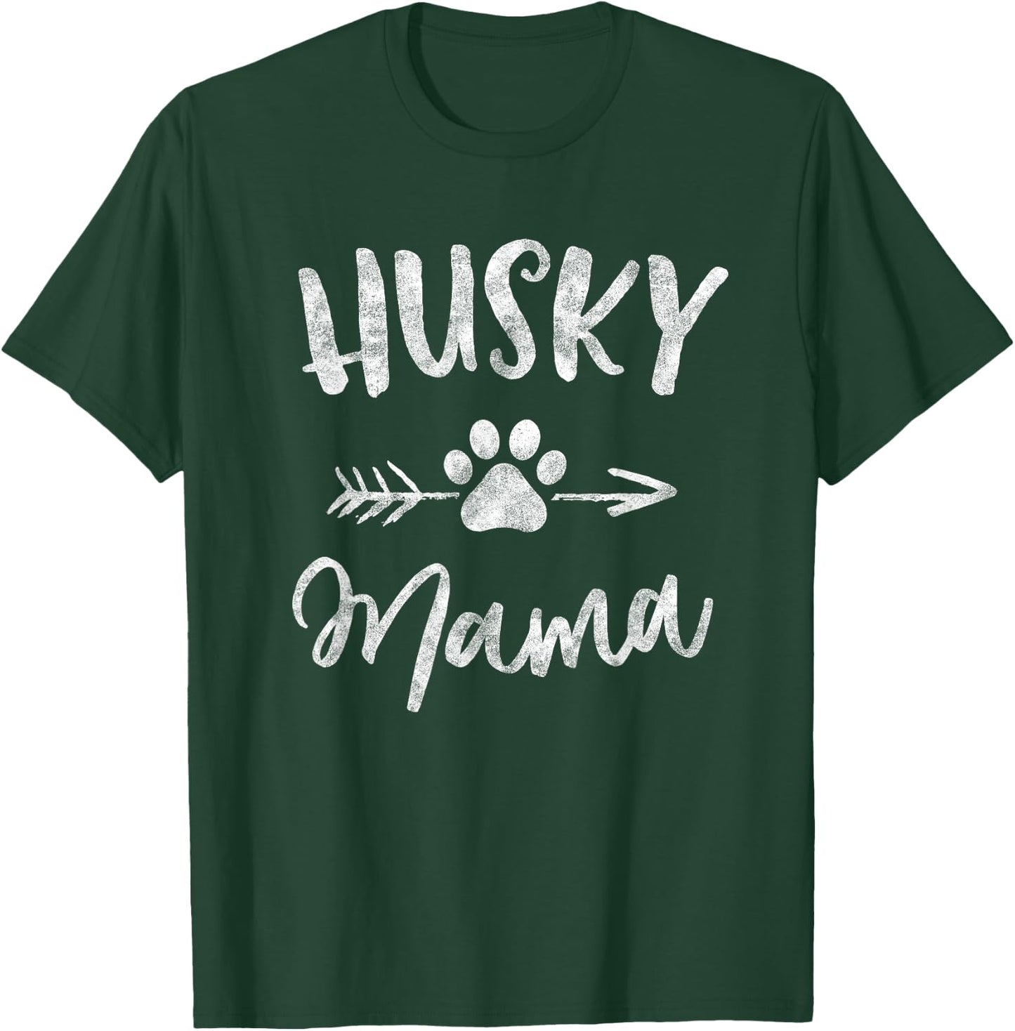 Husky Mama Shirt Siberian Husky Lover Owner Gifts Dog Mom T-Shirt - T-Shirt | Forest