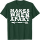 Nothing makes sense when we're apart Groovy for couples T-Shirt - T-Shirt | Forest