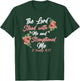 Christian Bible Verse Quote Rose Flower 2 Timothy 4:17 T-Shirt - T-Shirt | Forest