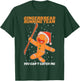 Gingerbread Running Team Christmas Cookie Funny Baking Xmas T-Shirt - T-Shirt | Forest