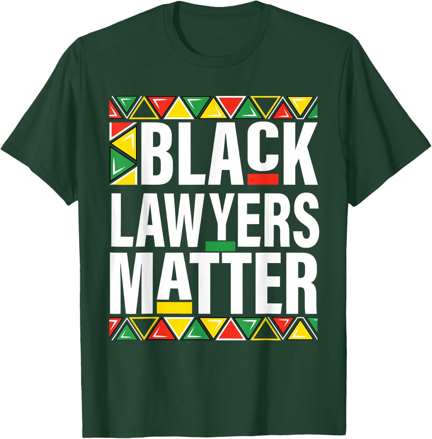 black Lawyers matter black history month pride men women T-Shirt - T-Shirt | Forest