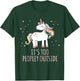 It's Too Peopley Outside Unicorn T-Shirt - T-Shirt | Forest